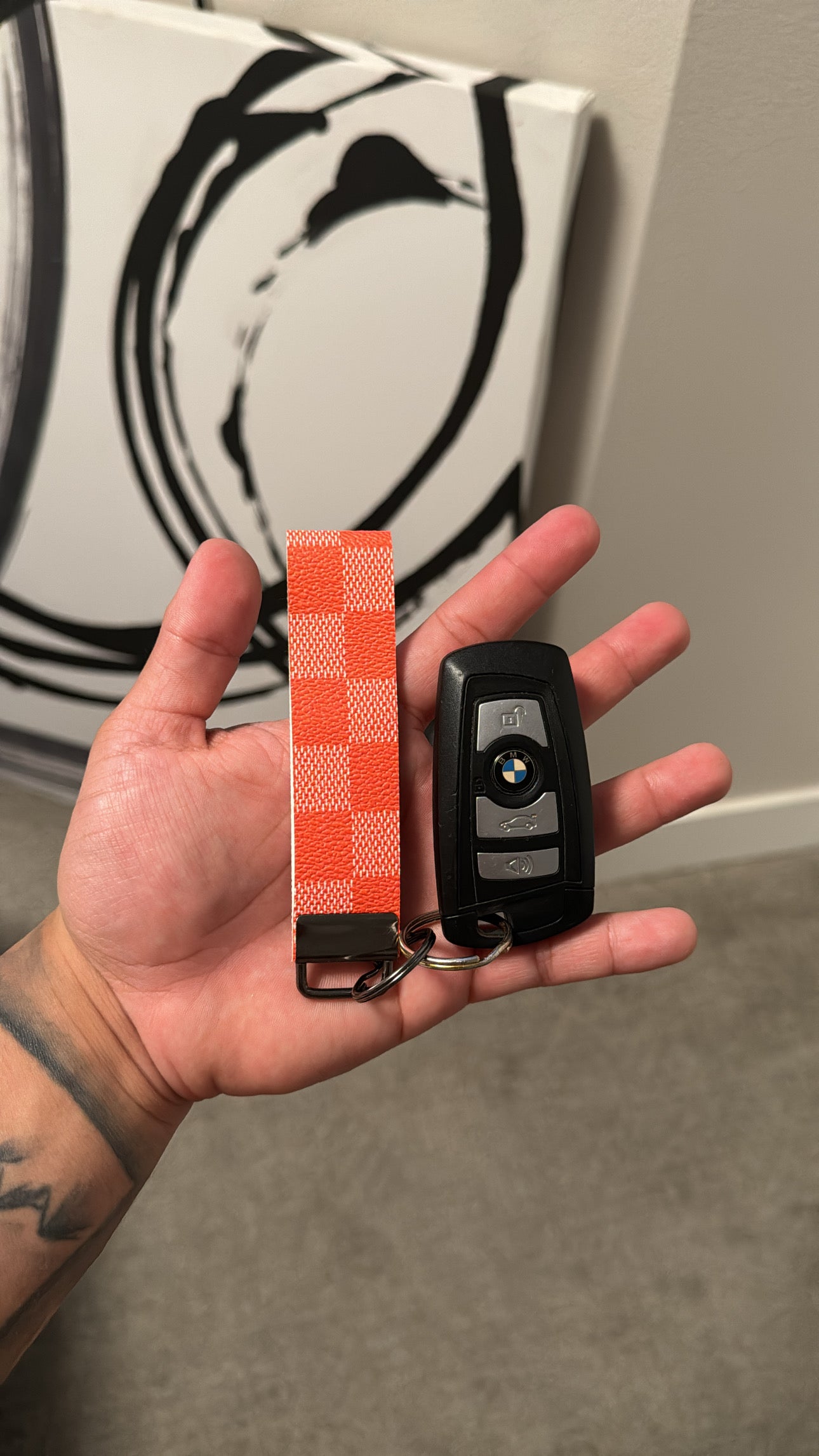 Orange Check KC