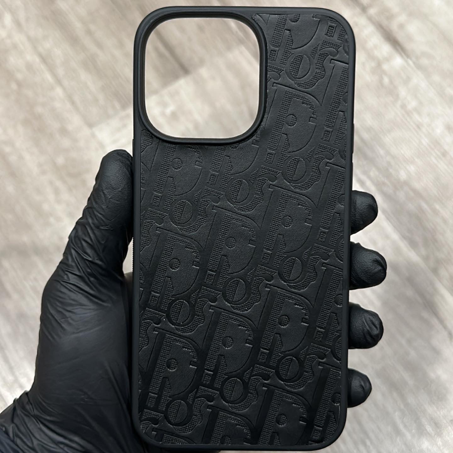 Black Embossed