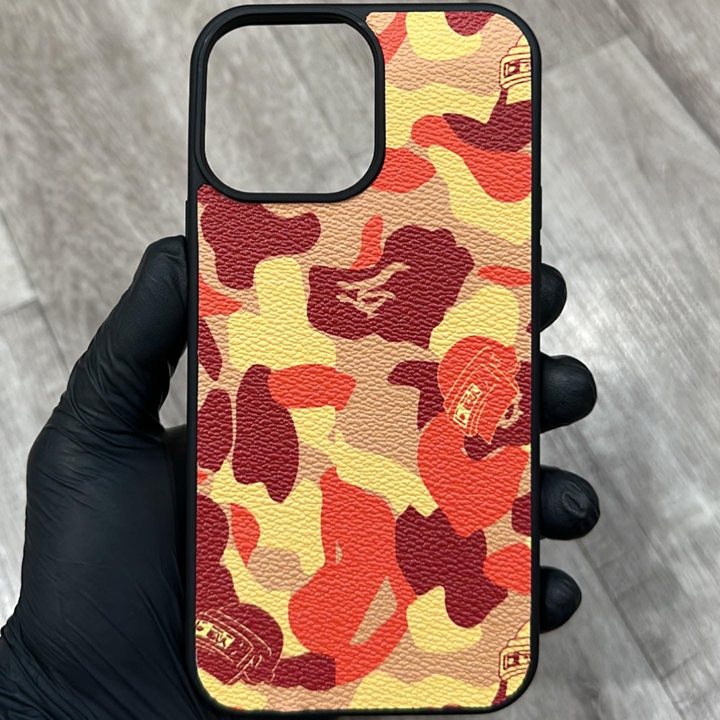 Orange Camo