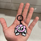 Cloudy 3D silicone keychain