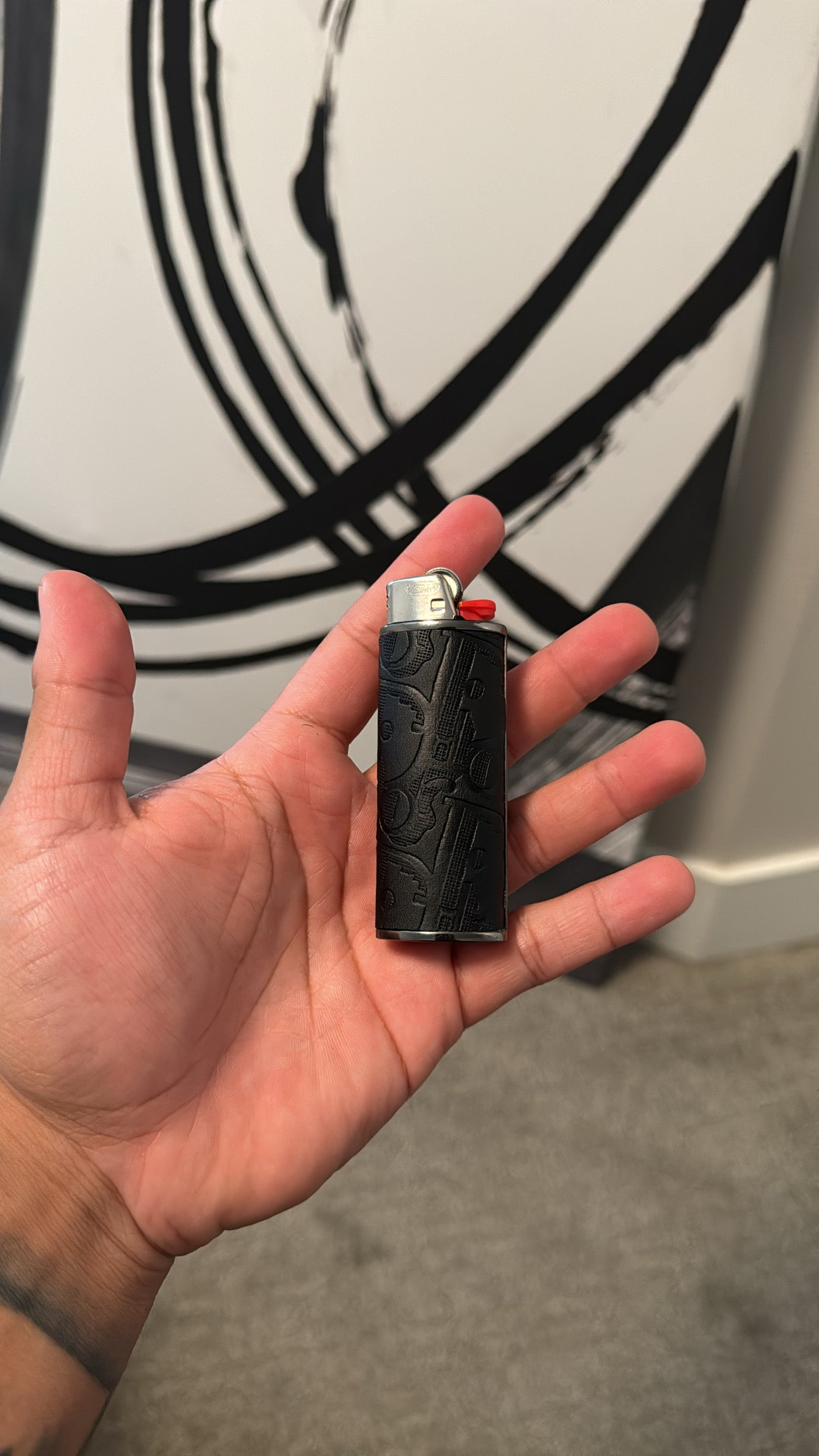Black Embossed LC