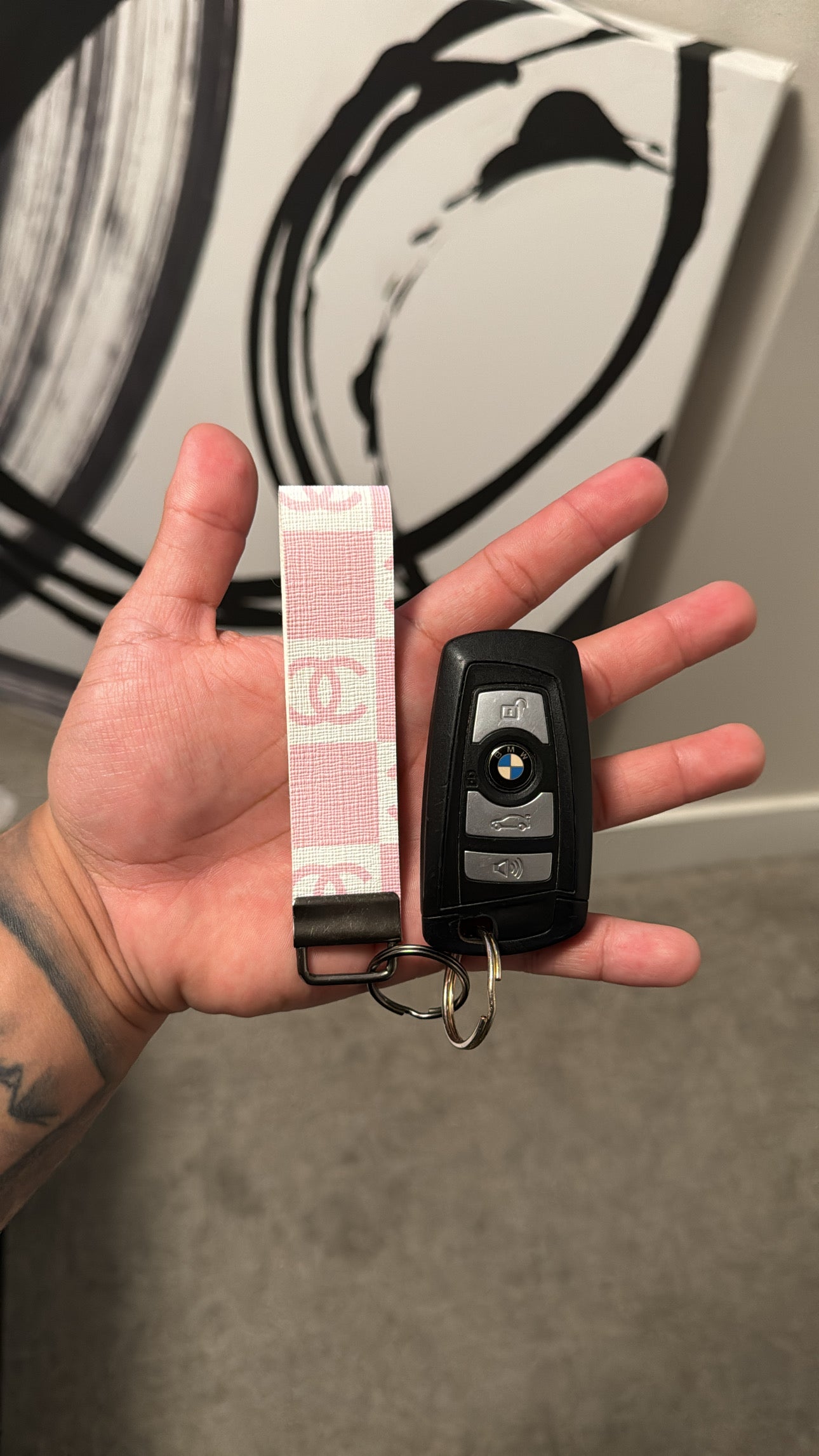 Pink/White CC KC